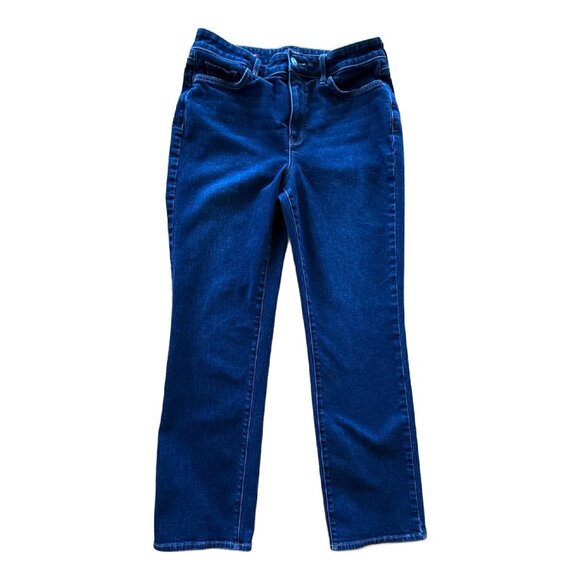 NYDJ Marilyn Straight Jeans - Size 10 Regular - EUC - Picture 1 of 10